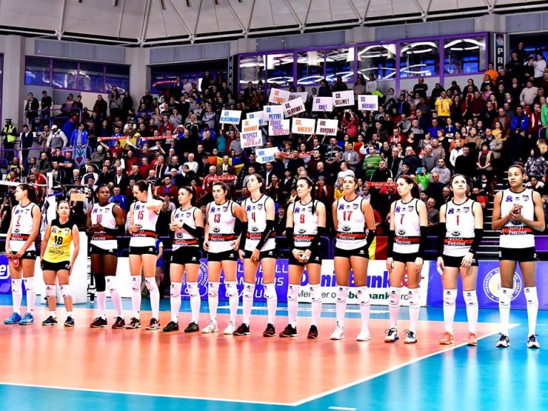 Volei Alba Blaj, la a cincea victorie consecutivă în Liga Campionilor, calificată în Playoff 6