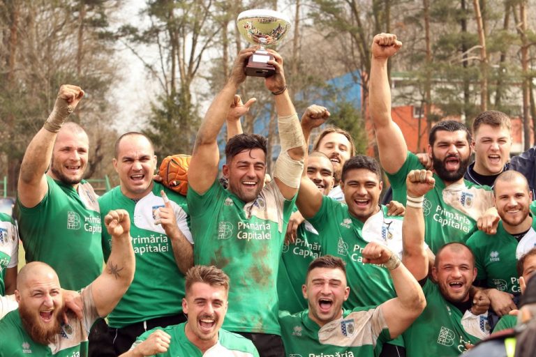 CSM Bucureşti a câştigat Cupa României la rugby, primul său trofeu din istorie