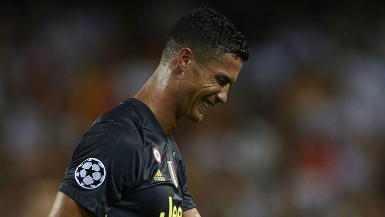 Cristiano Ronaldo a primit cartonașul roșu la debutul în Champions League pentru Juventus