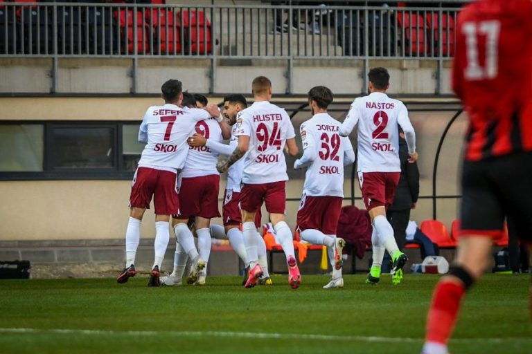 Rapid începe cu dreptul play-off-ul din Liga 2: victorie la Csikszereda și urcă pe primul loc