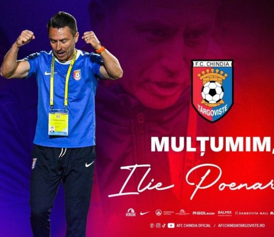 Ilie Poenaru nu mai este antrenorul Chindiei