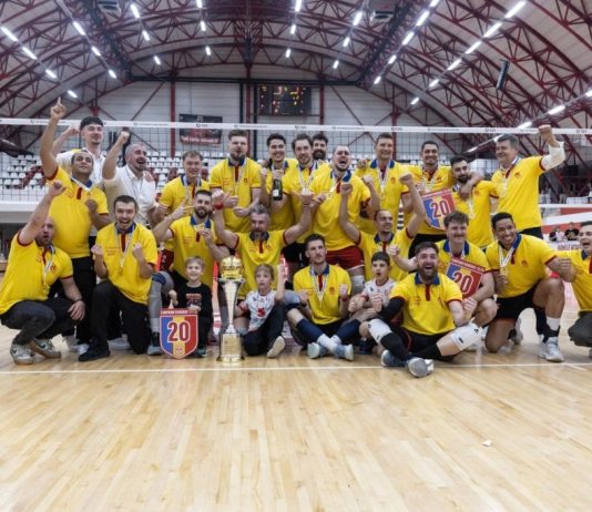 Ce performanță în Ștefan cel Mare! Dinamo, din nou campioană la volei masculnin FOTO: Federația Română de volei