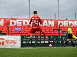 FC Bacău a făcut scor în Liga 2! Cum arată play-off-ul după 10 etape Patrick Petre, marcator pentru FC Bacău / FOTO: Facebook @fotbalclubbacau