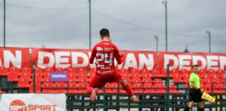 Patrick Petre, marcator pentru FC Bacău / FOTO: Facebook @fotbalclubbacau